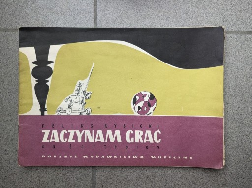 Zdjęcie oferty: NUTY Zaczynamy grać na fortepian Feliks Rybicki