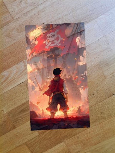 Zdjęcie oferty: Plakat 21x29cm One Piece anime manga unikat