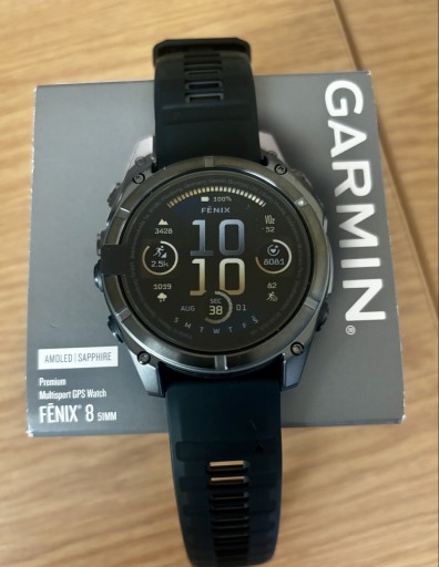 Zdjęcie oferty: Garmin Fenix 8 51 mm Amoled Sapphire Titanium NOWY