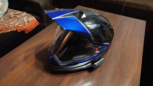 Zdjęcie oferty: Kask motocyklowy + zestaw słuchawkowy BT