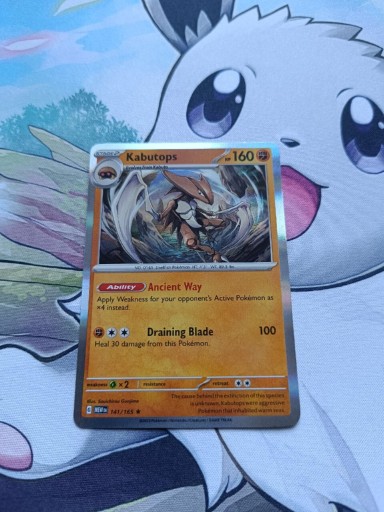 Zdjęcie oferty: Karta Pokemon Kabutops (Mew 141) 