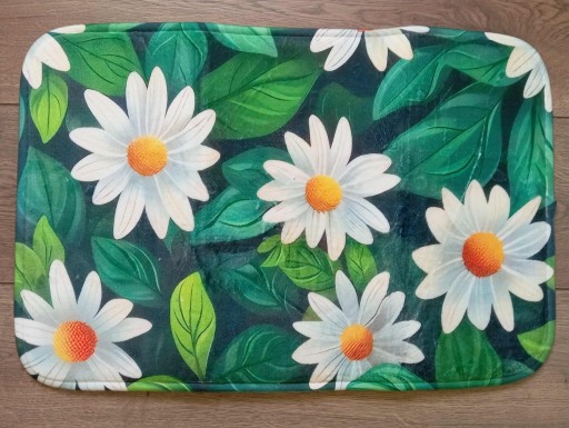 Zdjęcie oferty: Dywanik łazienkowy z kwiatami rumianku