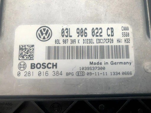 Zdjęcie oferty: Komputer Sterownik VW i Audi: 906 02 CB, 906 021 P