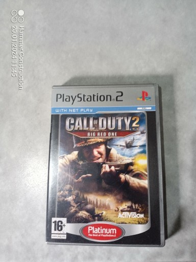 Zdjęcie oferty: Gra PS2 CALL OF DUTY 2: BIG RED ONE  (PS2)