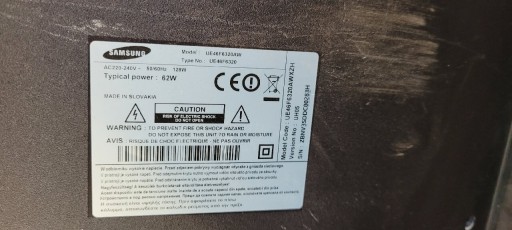 Zdjęcie oferty: Samsung UE46F6320AW - płyta główna main BN41-01958B, BN94-07095F. 