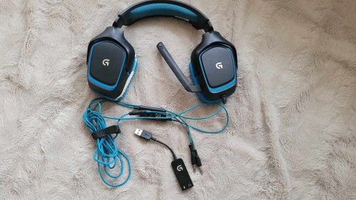 Zdjęcie oferty: Logitech G430 słuchawki gamingowe nauczne