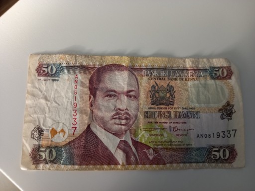 Zdjęcie oferty: Banknot - KENYA