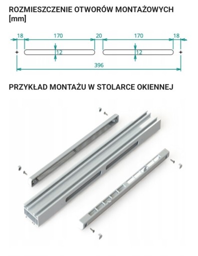 Zdjęcie oferty: Nawiewnik okienny Vents  5 sztuk Nowe