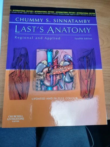 Zdjęcie oferty: Last's Anatomy Regional and Applied -12 Edition