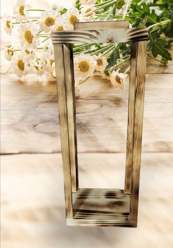 Zdjęcie oferty: Lampion drewniany 40cm