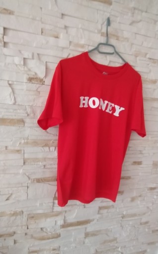 Zdjęcie oferty: Nowy t-shirt  100% bawełna z napisem "HONEY"r. XL