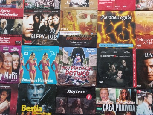 Zdjęcie oferty: Zestaw 20 filmów dvd/B