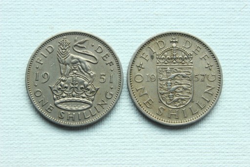 Zdjęcie oferty: Wielka Brytania - Zestaw monet - 2 szt. - Z8