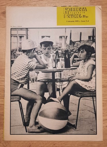 Zdjęcie oferty: Kobieta i Życie nr 31/1970 Dzieci wakacje