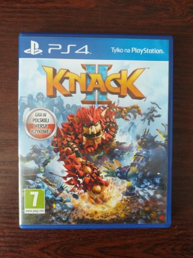 Zdjęcie oferty: Knack 2 PL PS4 po polsku dubbing 