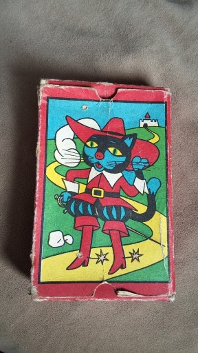 Zdjęcie oferty: Unikat składanka dla dzieci PRL Kot w Butach