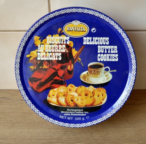 Zdjęcie oferty: Puszka metalowa Danesita -Butter Cookies-