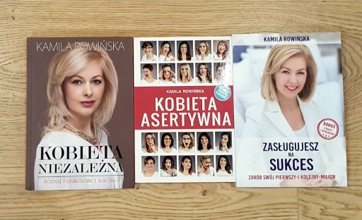 Zdjęcie oferty: 3 książki Kamili Rowińskiej