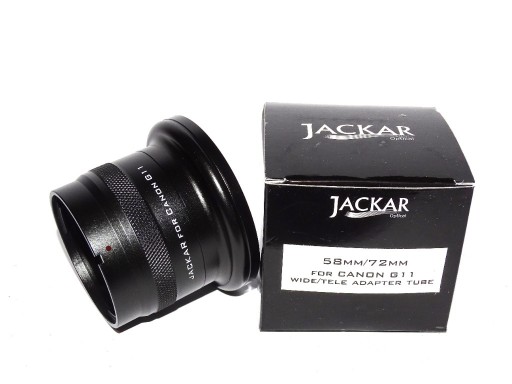 Zdjęcie oferty: ADAPTER DLA CANON G11 58-72 JACKAR 