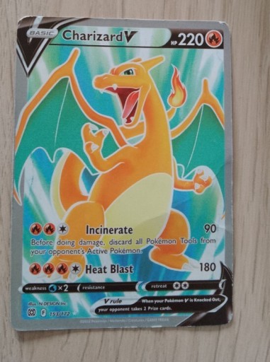 Zdjęcie oferty: Charizard V orginalny