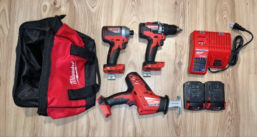 Zdjęcie oferty: Zestaw elektronarzędzi Milwaukee M18 NOWE