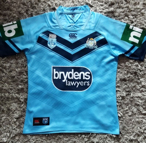 Zdjęcie oferty: Koszulka rugby New South Wales NSW Blues Canterbur