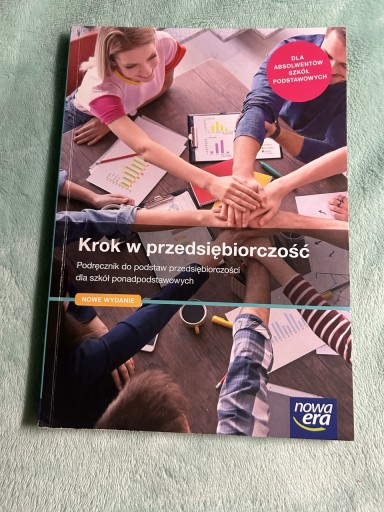 Zdjęcie oferty: Krok w przedsiębiorczość podstawy przedsiębiorczości nowe wydanie