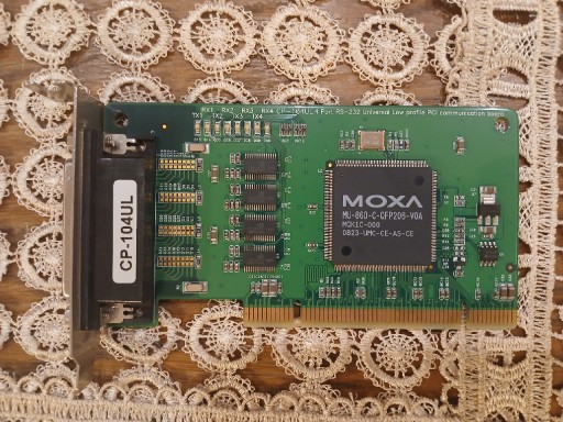 Zdjęcie oferty: Karta PCI Moxa CP-104UL Low Profile 4xRS-232