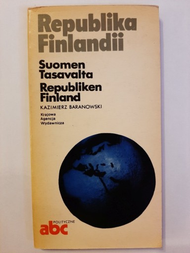 Zdjęcie oferty: Republika Finlandii Kazimierz Baranowski