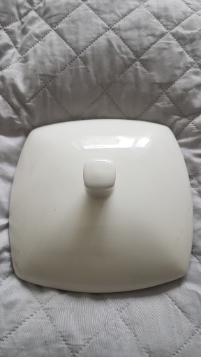 Zdjęcie oferty: Pokrywa porcelanowa biała, pokrywka do wazy