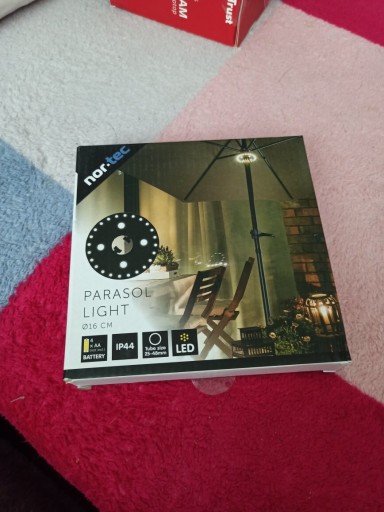 Zdjęcie oferty: Lampa LED pod parasol ogrodowy oświetlenie