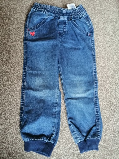 Zdjęcie oferty: Spodnie jeansy joggery tregginsy 92 Lupilu 