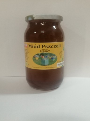 Zdjęcie oferty: Miód pszczeli lipowy 1,2 kg z Podkarpacia