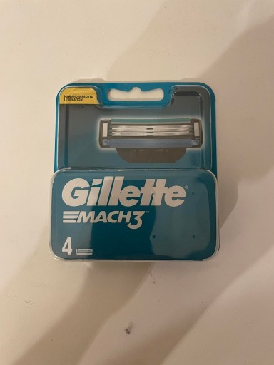 Zdjęcie oferty: Nowe wkłady Gillette Mach 3 4szt. 