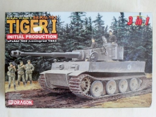 Zdjęcie oferty: Dragon 6252 Pz.Kpfw.VI Ausf.E Tiger I Initial 