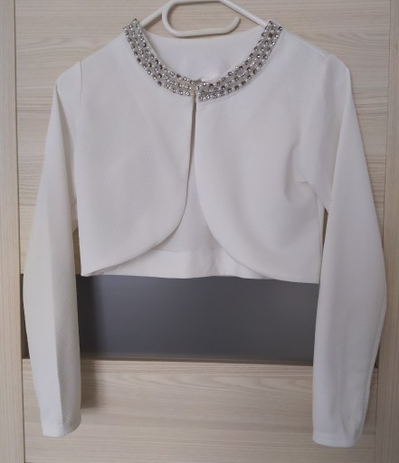 Zdjęcie oferty: Eleganckie BOLERKO młodzieżowe dziewczęce r. 152 11 lat