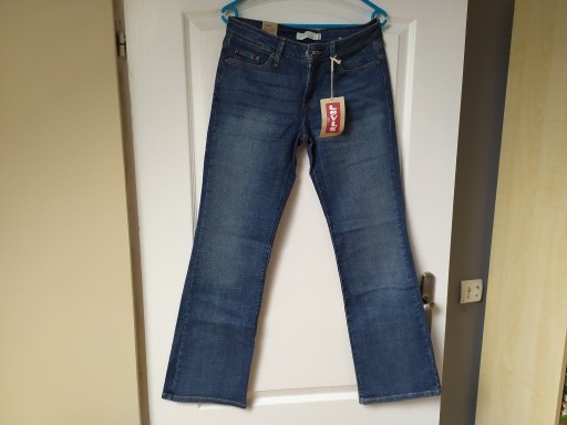 Zdjęcie oferty: Jeansy damskie Levi's 545 niebieskie roz 6M