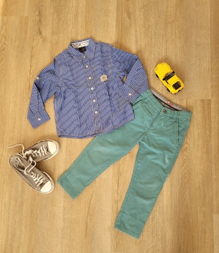 Zdjęcie oferty: Zestaw dla chłopca 104/110 koszula i spodnie