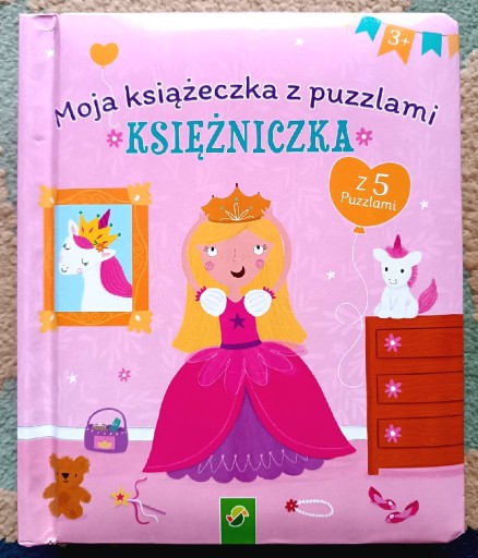 Zdjęcie oferty: Moja książeczka z puzzlami - Księżniczka