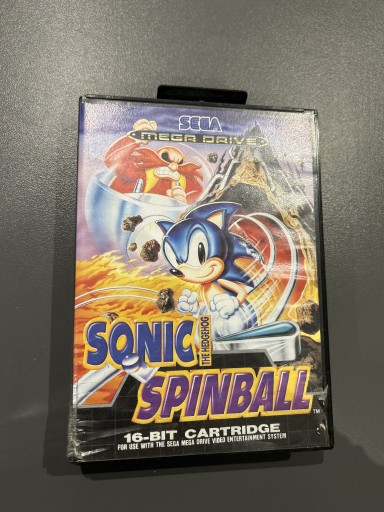 Zdjęcie oferty: Sonic the Hedgehog Spinball gra Sega Mega Drive