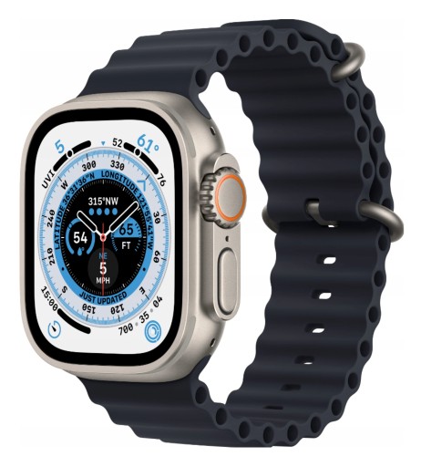 Zdjęcie oferty: Smartwach Apple Watch Ultra 49mm, pasek niebieski, stan: Bardzo Dobry