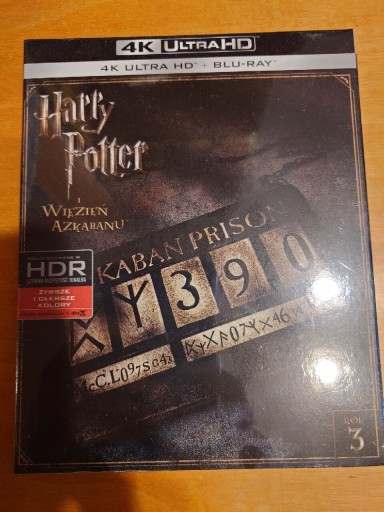 Zdjęcie oferty: Harry Potter i Więzień Azkabanu 4k blu-ray