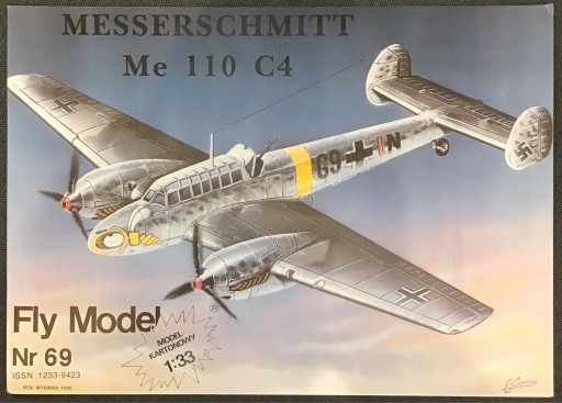 Zdjęcie oferty: Me-110 C4 Fly Model