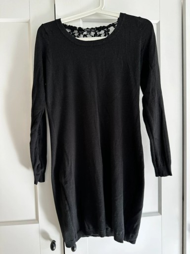 Zdjęcie oferty: Sukienka sweter Mango czarna, 38 / M