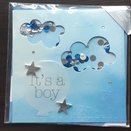 Zdjęcie oferty: Kartka okolicznościowa "It's a boy"