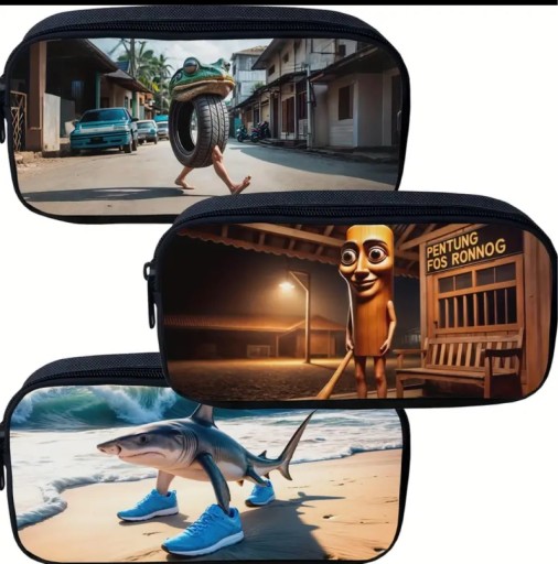 Zdjęcie oferty: piórnik z przegródką brainroty