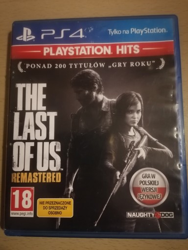Zdjęcie oferty: PS4 Gra The Last of Us Remastered Gra w wersji PL 
