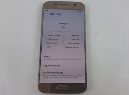 Zdjęcie oferty: Samsung Galaxy S7|4/32GB|8x2,3GHz|ładowarka|-IDEAL