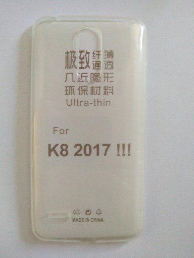 Zdjęcie oferty: Etui LG K8 (2017) Plecki ULTRA SLIM Back Case