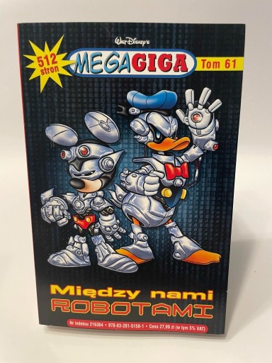 Zdjęcie oferty: MEGAGIGA TOM 61 Między nami Robotami